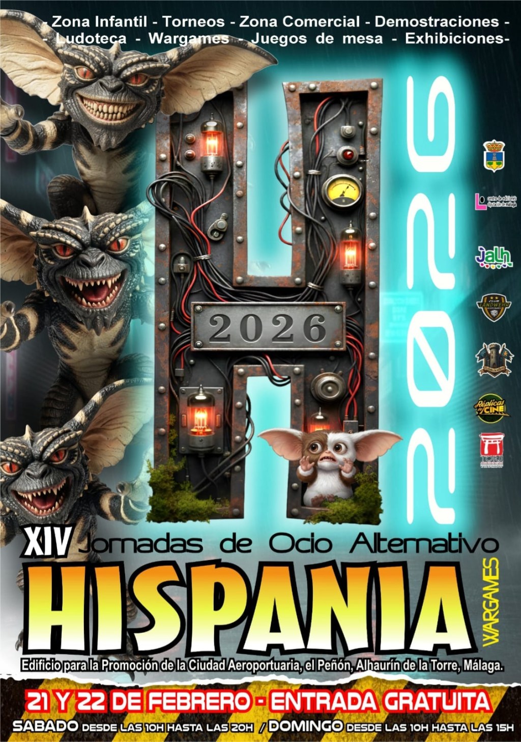 Cartel de la edición XIV HISPANIA&nbsp;wargames