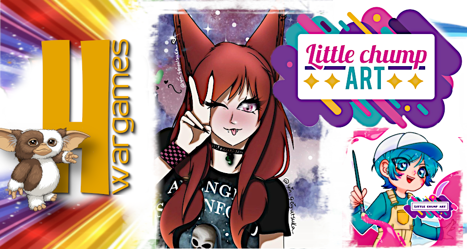 Stand Little chump art & Yanthenart