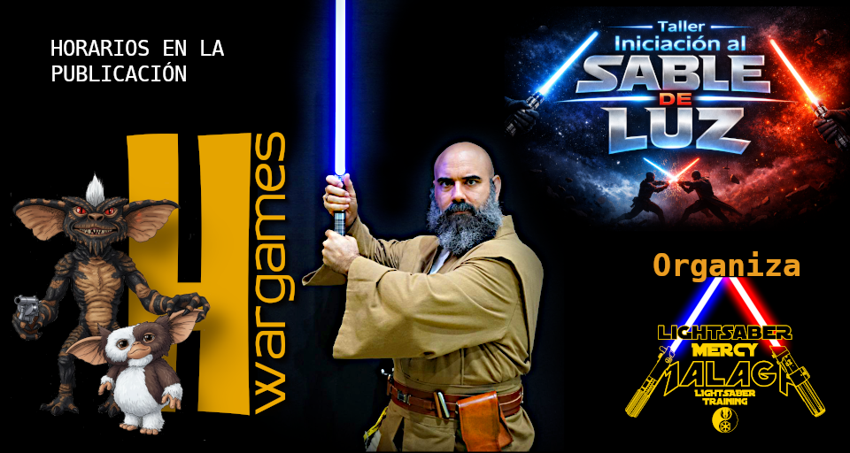 Taller Iniciación al Sable de Luz by&nbsp;PabloMons